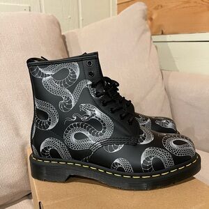 Dr.Martens 1460 Wild Serpent leather boots NEW